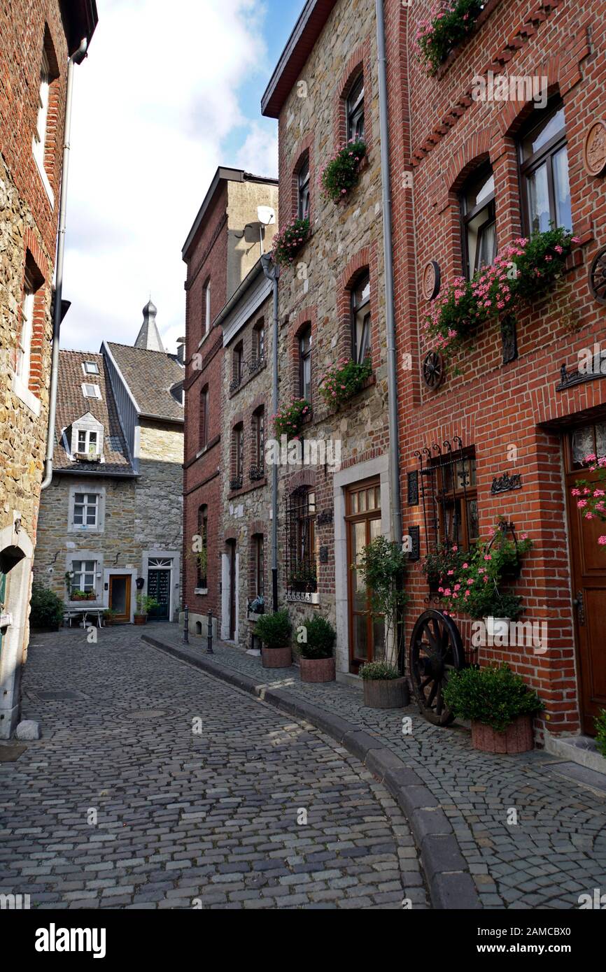 historische Altstadt Stolberg, NordrheinWestfalen, Deutschland Stock
