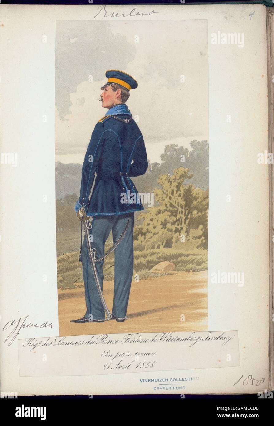 Russia, Russian Soldier, 1858 Russia, Russian Soldier, 1858; Russia