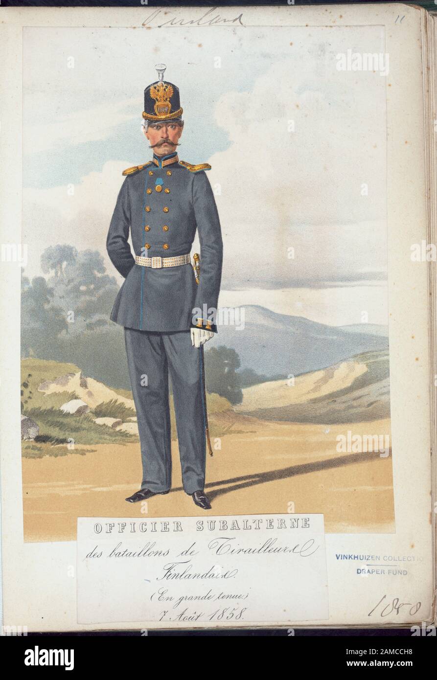 Russia, Russian Soldier, 1858 Russia, Russian Soldier, 1858; Russia