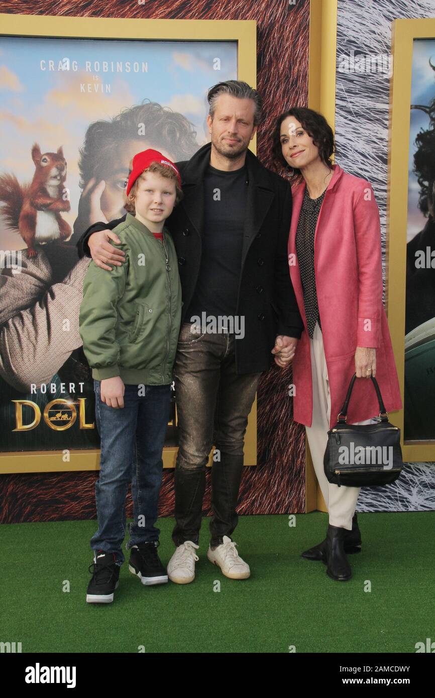 Los Angeles, USA. 11th Jan, 2020. Henry Story Driver, Addison O'Dea, Minnie Driver 01/11/2020 The Premiere of 'Dolittle' held at The Regency Village Theatre in Los Angeles, CA Credit: Cronos/Alamy Live News Stock Photo