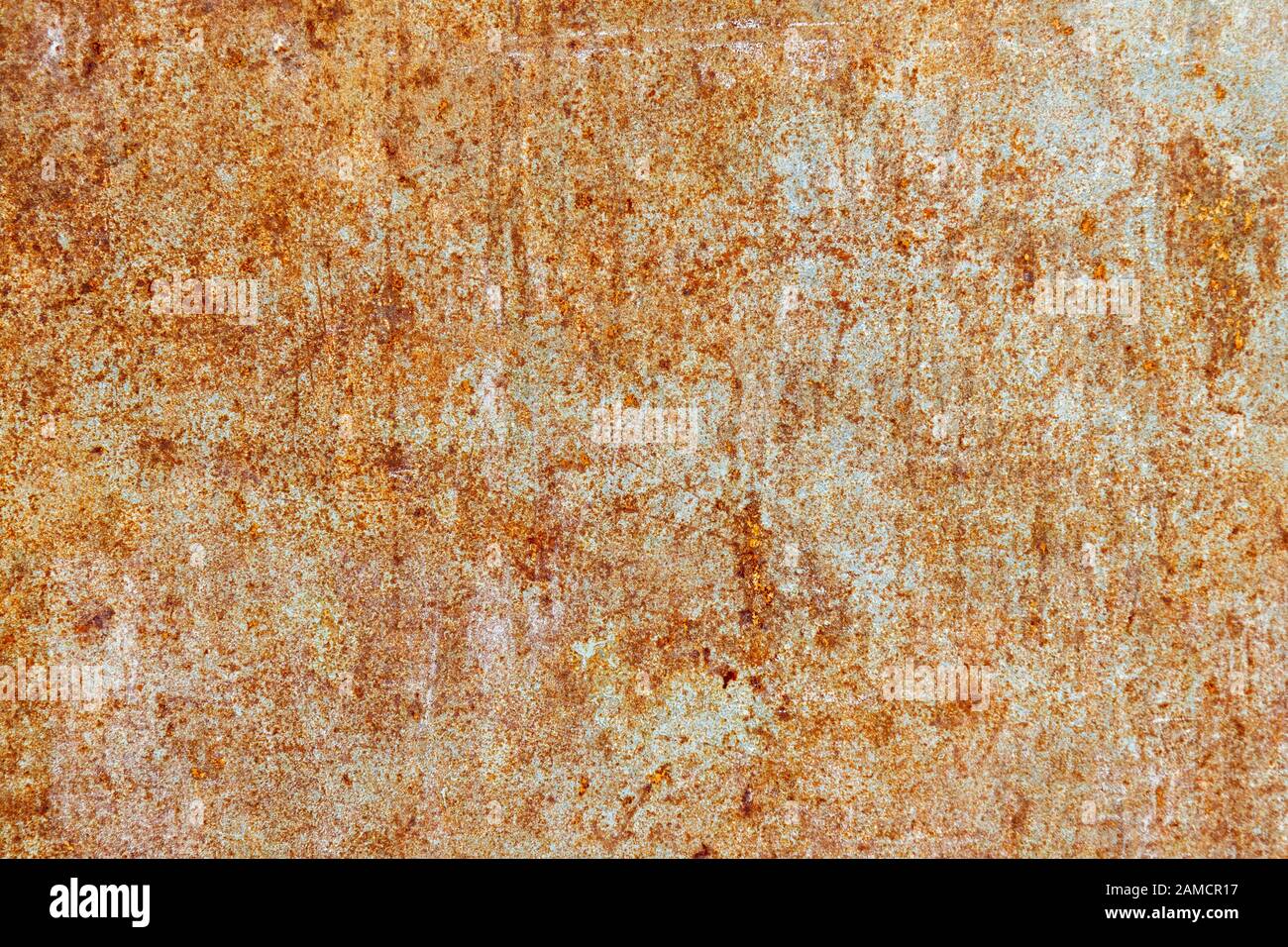 rusty metal sheet - surface texture Stock Photo