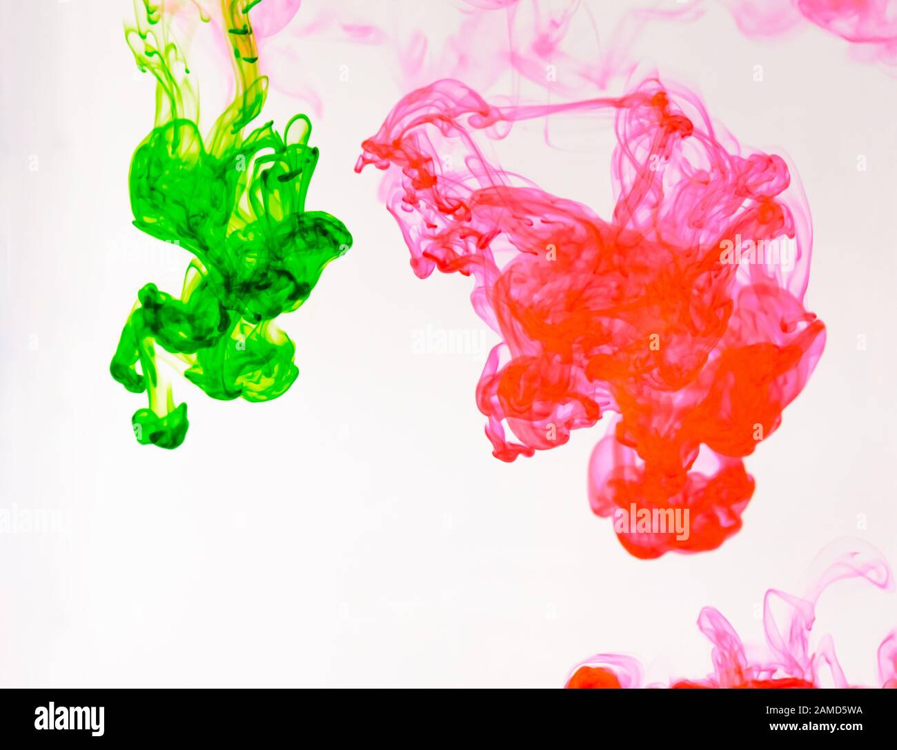 Food Coloring And Water Stock Photos & Food Coloring And Water Stock