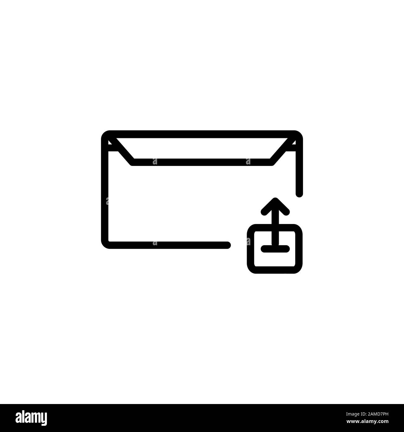 message icon design line style, extract icon, logo and presentation ...