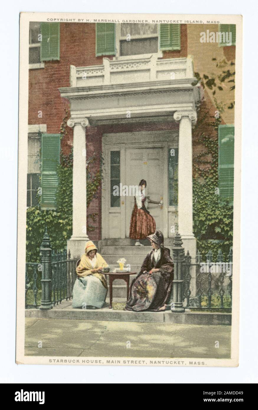 Starbuck House, Main Street, Nantucket, Mass Starbuck House, Main