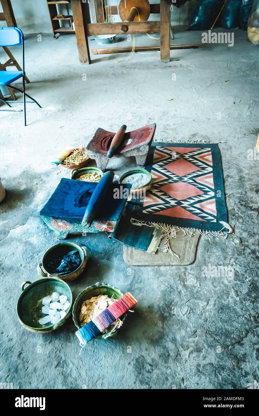 Zapotecs rug hi-res stock photography and images - Alamy
