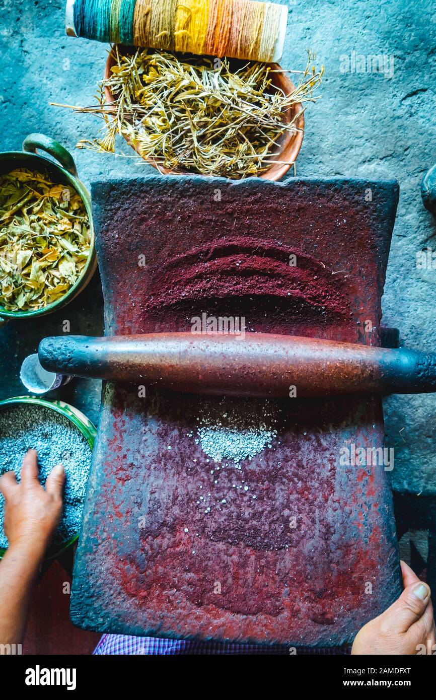 Zapotecs rug hi-res stock photography and images - Alamy