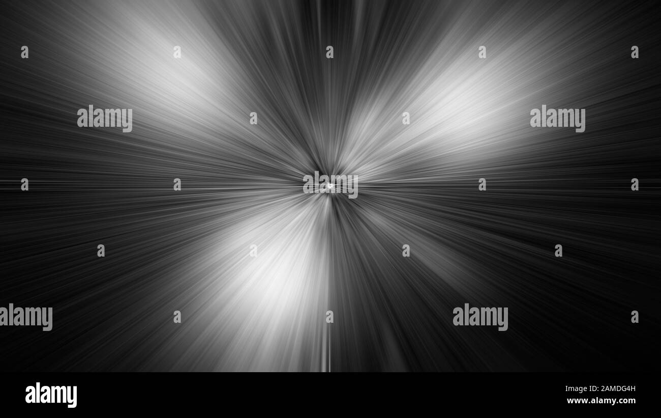 Star light in motion. Beautiful abstract fractal background Stock Photo