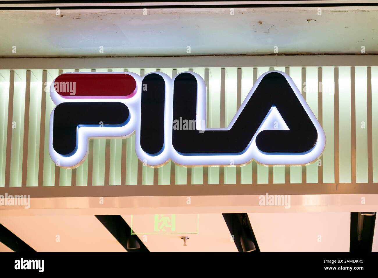 Fila logo hi-res stock photography and images - Alamy