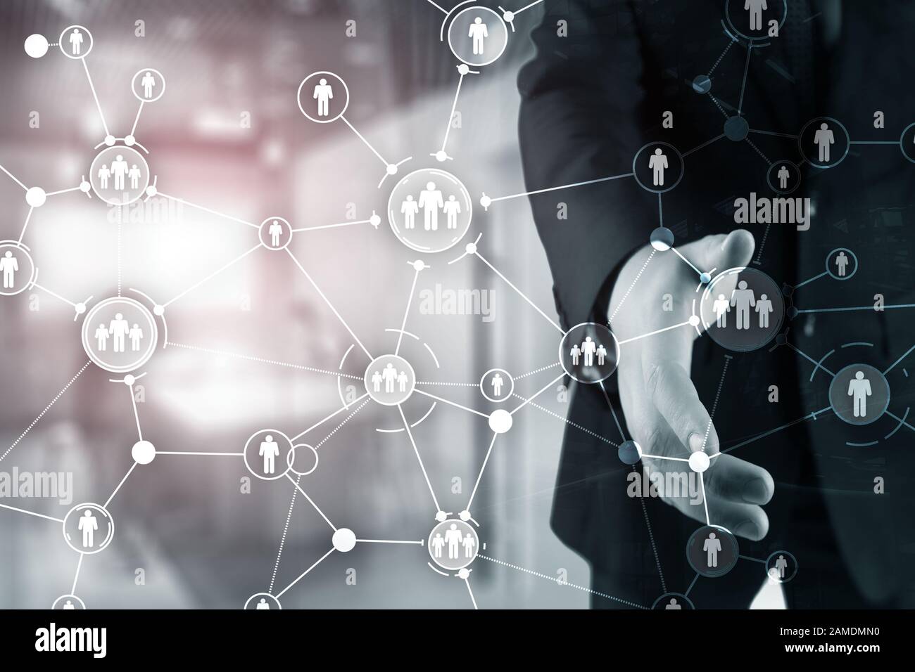 Network team group connected people. Corporate business wallpaper Stock Photo - Alamy Network team group connected people. Corporate business wallpaper Stock Photo - Alamy