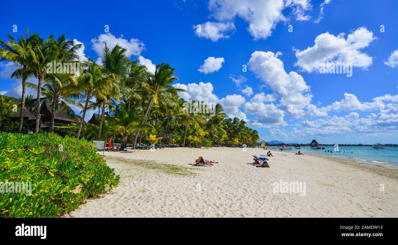 Beautiful seascape of Mauritius Island. Mauritius is one of the best ...