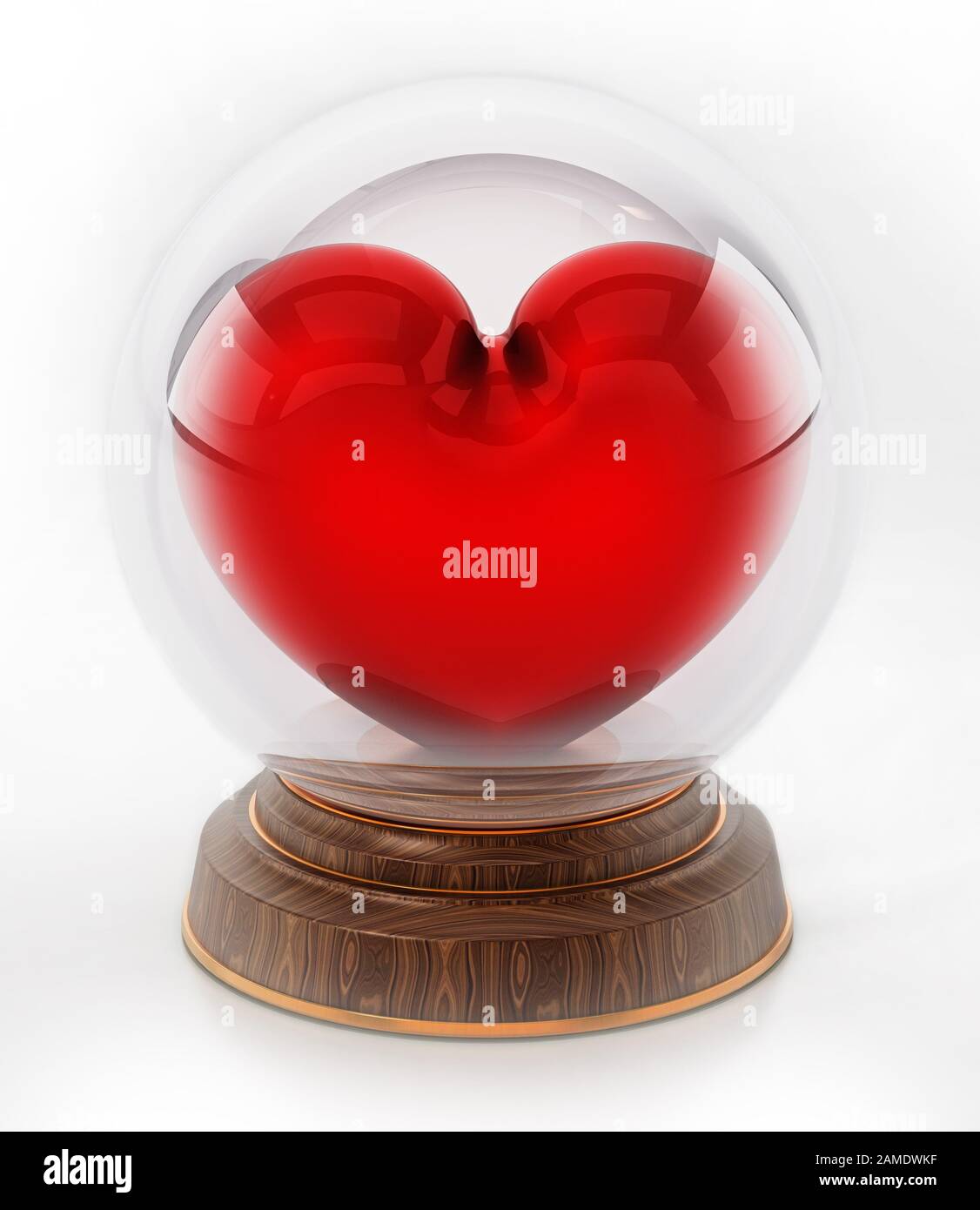 P.S. I Love You Valentines Day Snow Globe Tumbler Snowglobe 