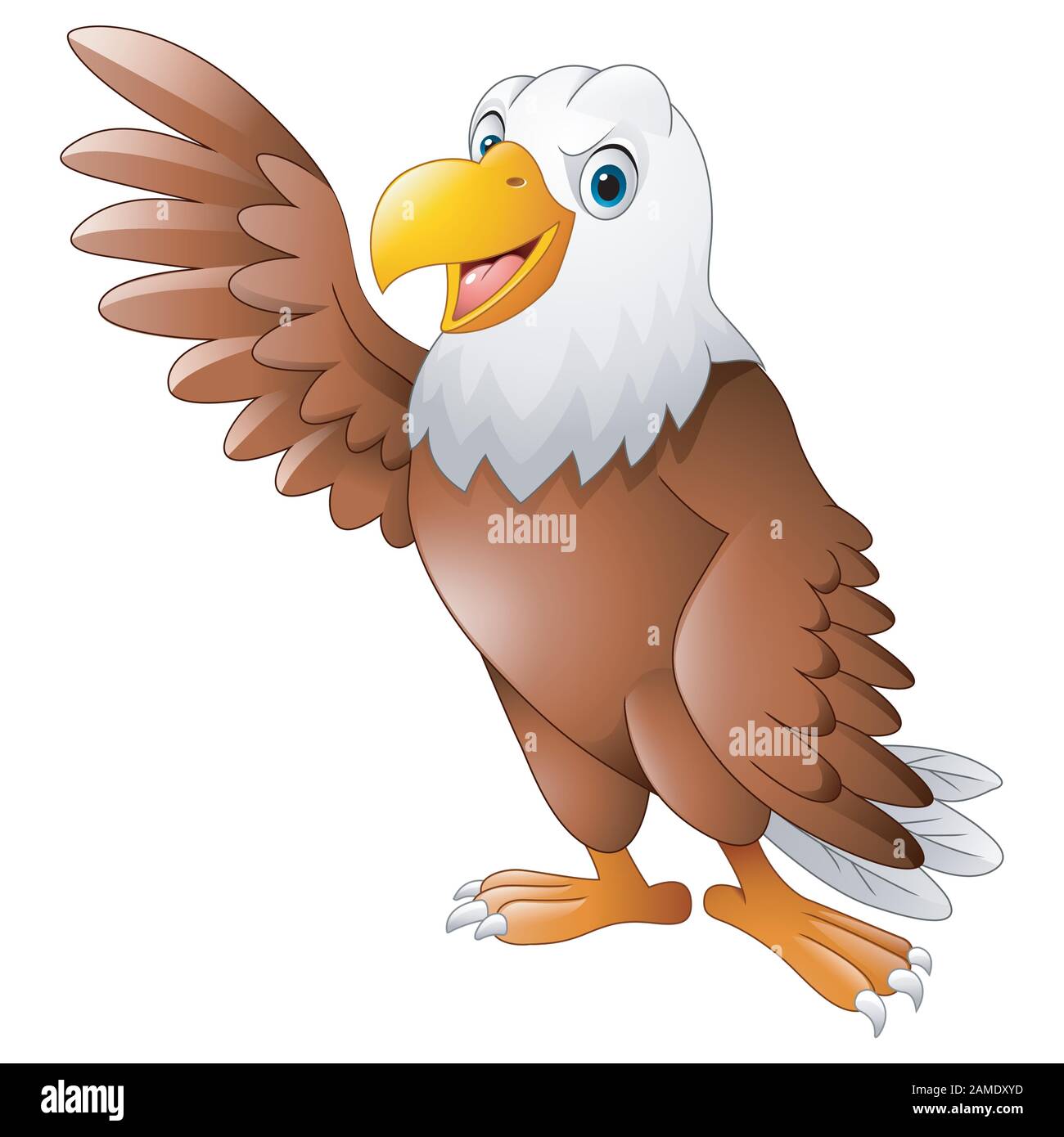 Cartoon eagle hi-res stock photography and images - Alamy