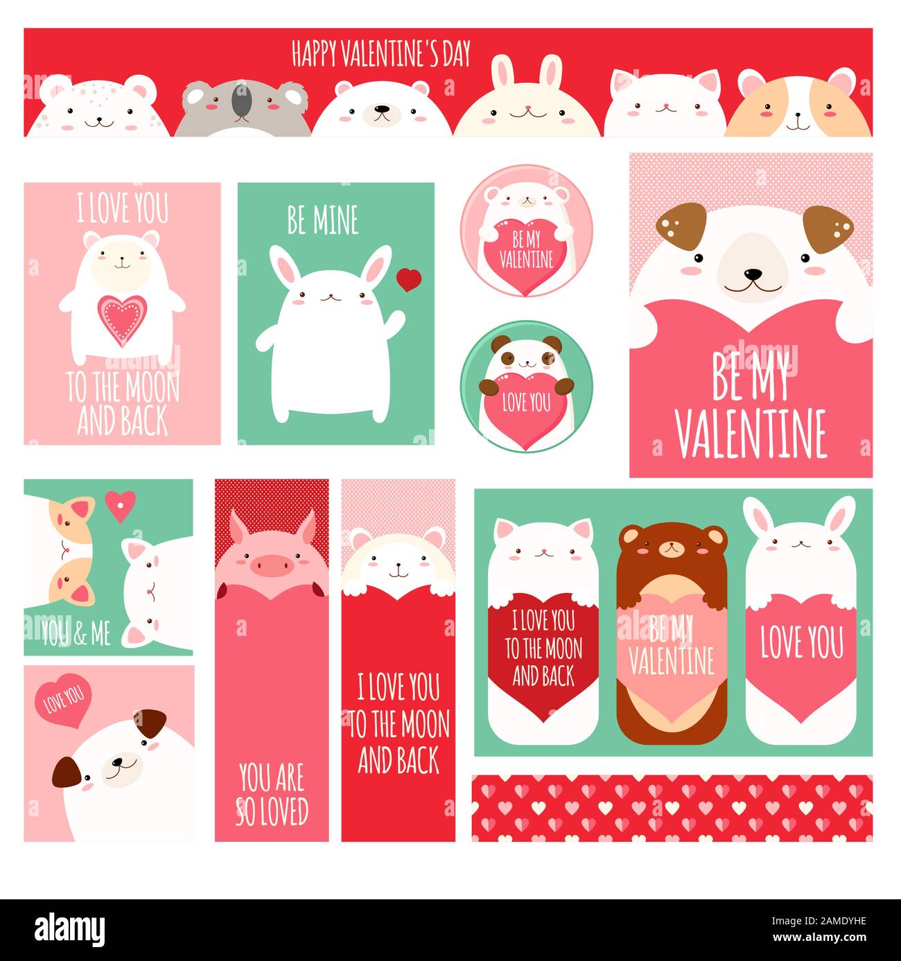 Be My Valentine Valentine S Day Banner Flyer Placard Gift Tag