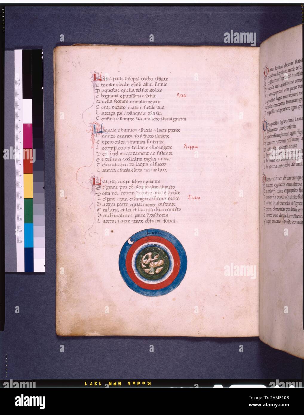 Text With Red And Blue Initials Rubrics One Chart Listed In De Ricci Seymour Census Of Medieval And Renaissance Manuscripts In The United States And Canada New York N Y H W Wilson 1935