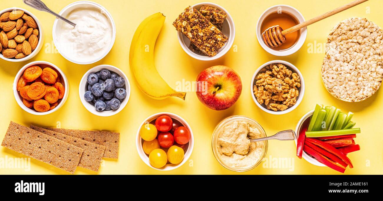Healthy snack concept hi-res stock photography and images - Alamy