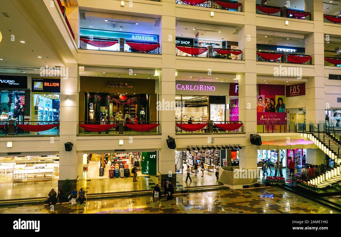 Inside Petronas Twin In Kuala High Resolution Stock Photography