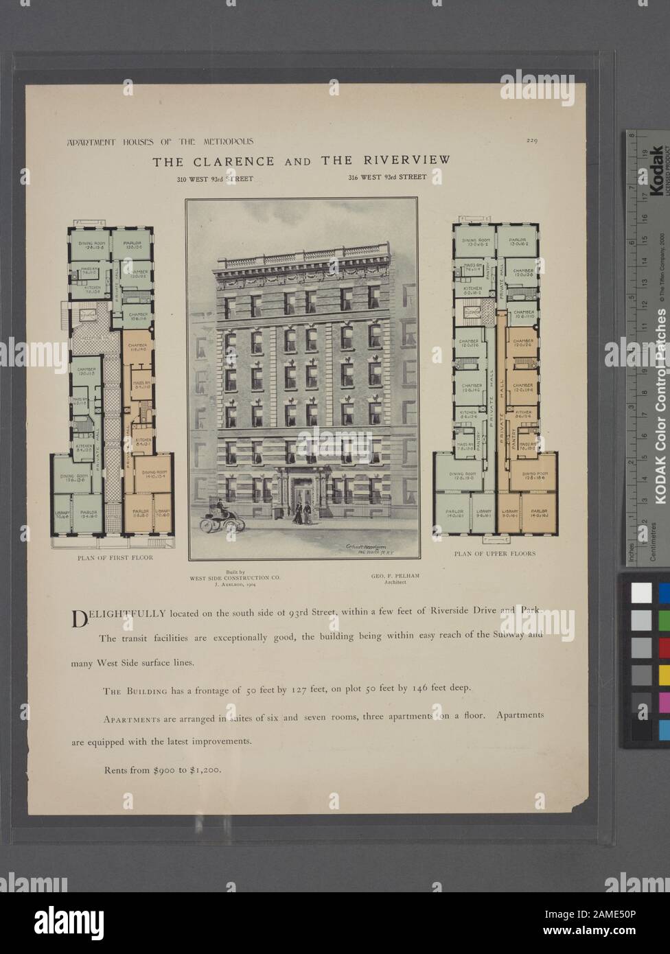 The Clarence 310 West 93rd Street And The Riverview 316 West