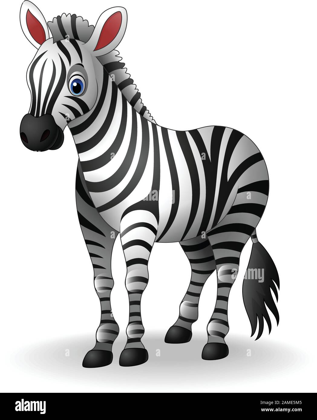 Cartoon zebra Cut Out Stock Images & Pictures - Alamy