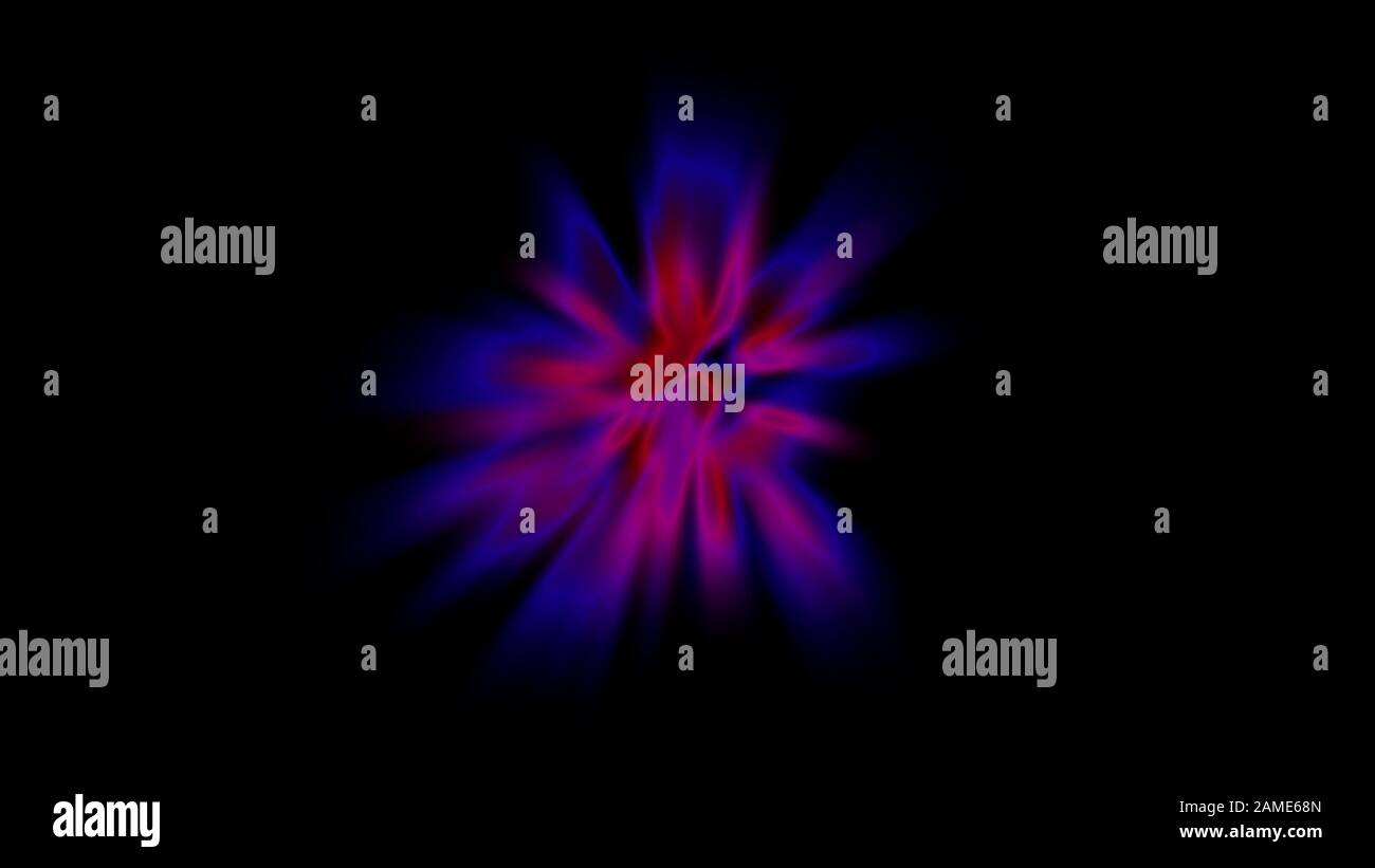 Beautiful colorful explode isolated on black backdrop Stock Photo - Alamy