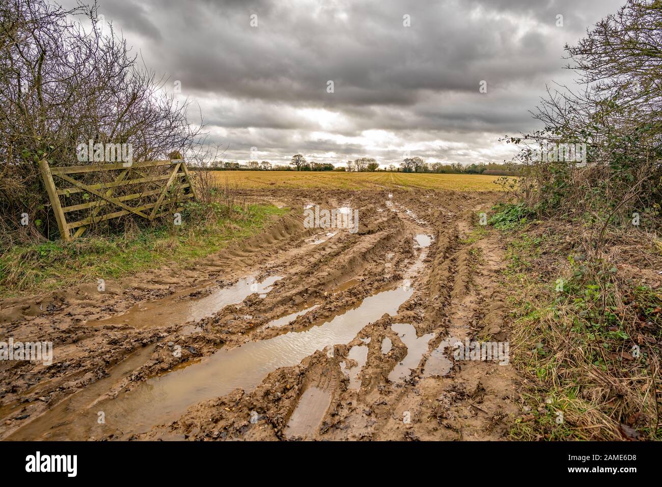 Tractor Ruts High Resolution Stock Photography and Images - Alamy