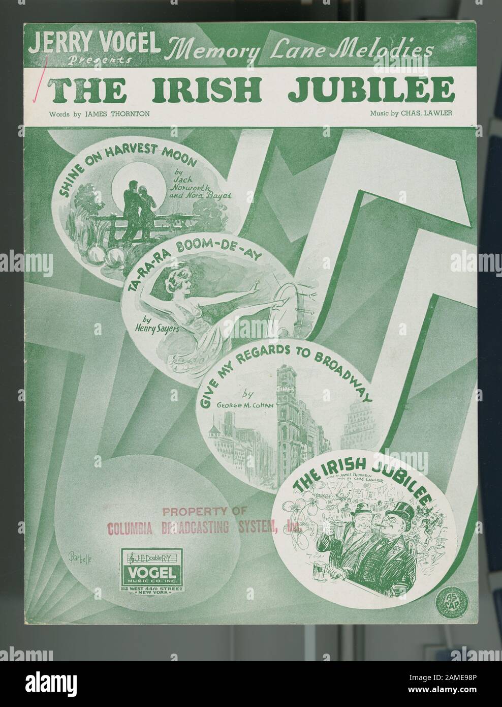 The Irish Jubilee Cover Illustration Of A More Recent Vintage