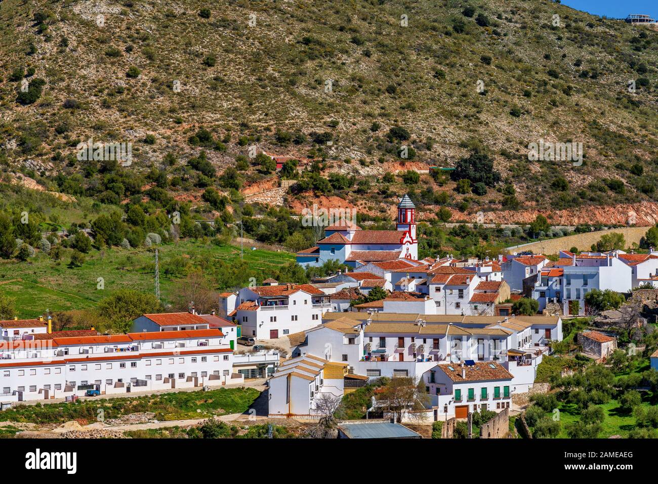 Atajate in the Ronda region, Andalusia, Spain, Iberian Peninsula Stock Photo