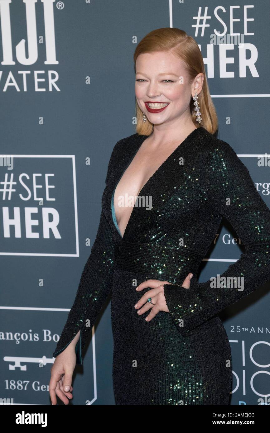 Sarah Snook attends the 25th Annual Critics' Choice Awards at Barker