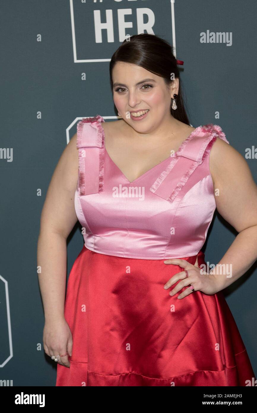Beanie Feldstein attends the 25th Annual Critics' Choice Awards at Barker Hangar in Santa Monica