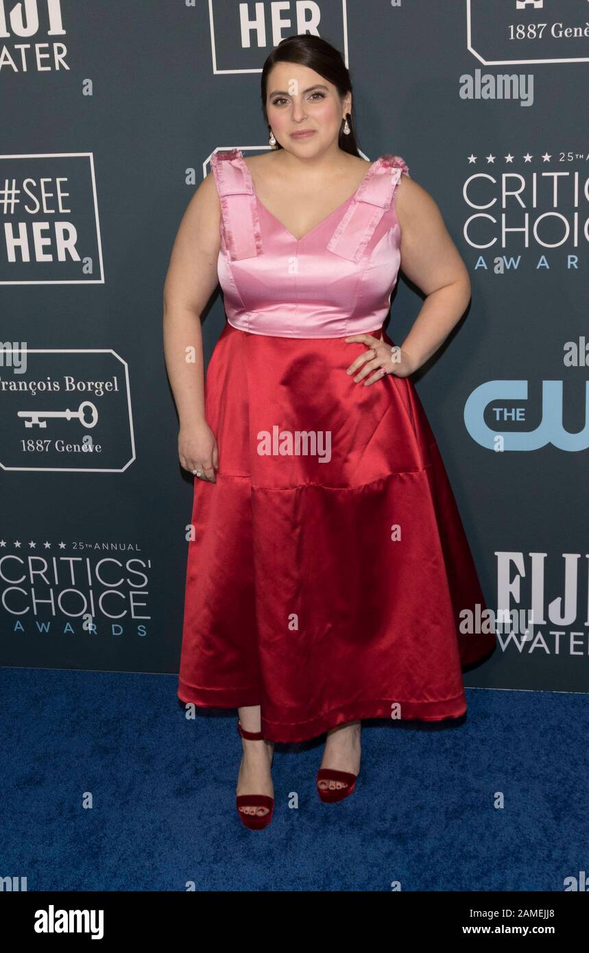 Beanie Feldstein attends the 25th Annual Critics' Choice Awards at