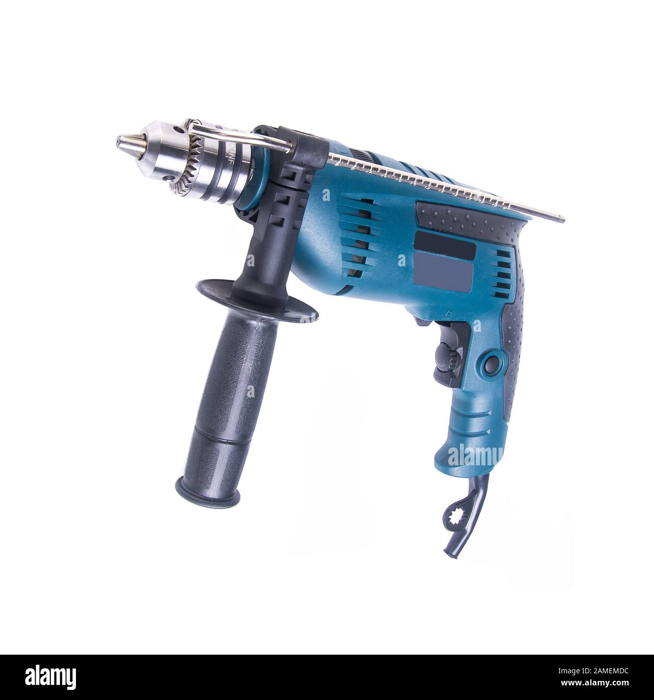 Power Tools or power drill on background new Stock Photo