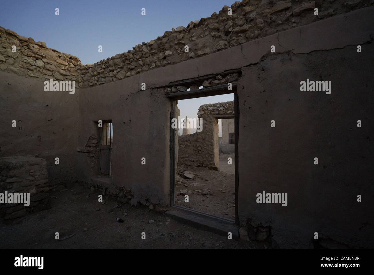 Al Jumail An Abandoned Pearling And Fishing Village North East Qatar Which Was Founded In The 19th Century And Was Inhabited Well Into The 20th Century Prior To The Economic Boom That The