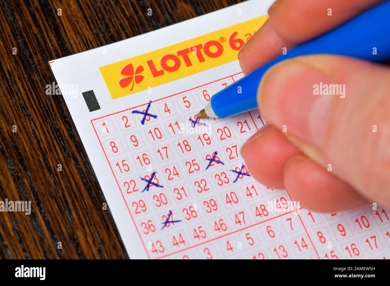 Lotto 6 hi-res stock photography and images - Alamy
