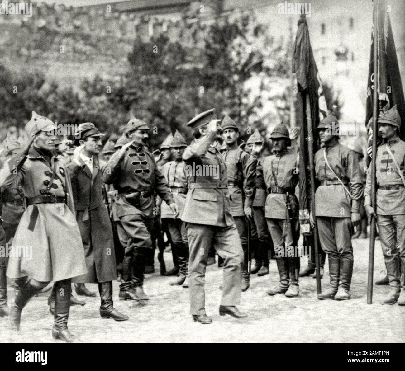 Leon Trotsky[a] (Lev Davidovich Bronstein; 1879 – 1940) was a Soviet revolutionary, Marxist theorist, and politician whose particular strain of Marxis Stock Photo