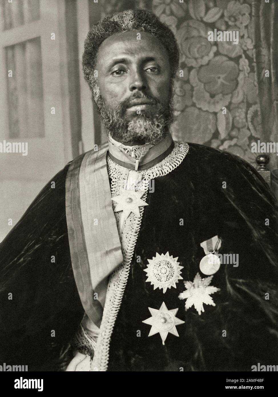 Ras Betwoded Mekonnen Endelkachew (16 February 1890 – 27 February 1963)[1] was an Ethiopian aristocrat and Prime Minister under Emperor Haile Selassie Stock Photo