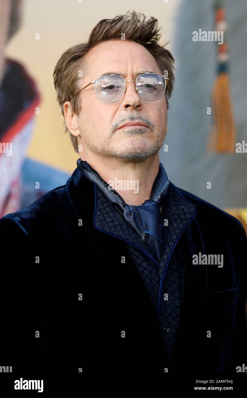 Westwood, USA. 11th Jan, 2020. Robert Downey Jr. at the premiere of the
