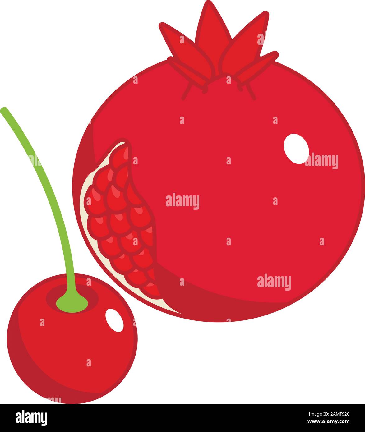 Red fruit icon, isometric style Stock Vector Image & Art - Alamy