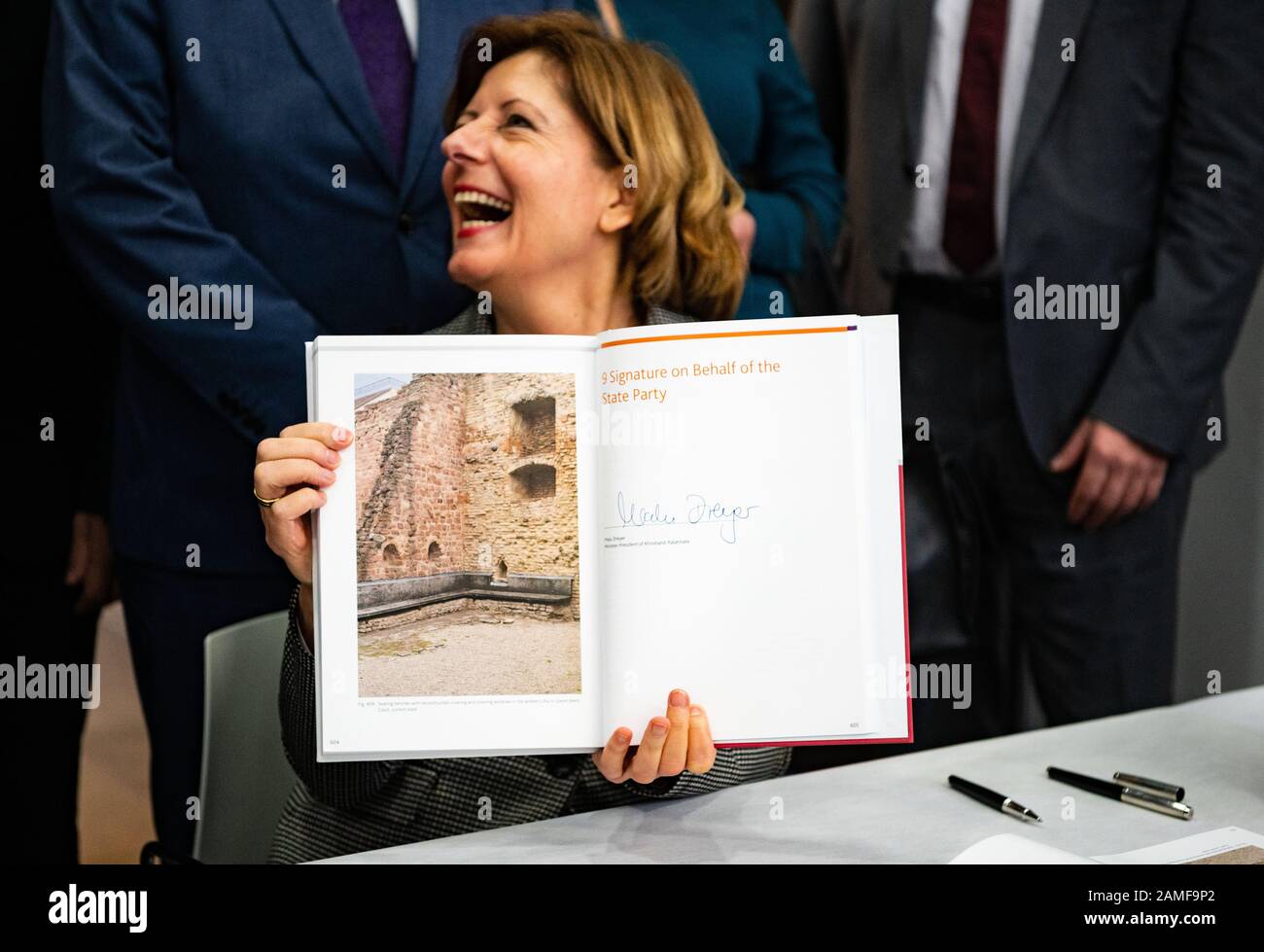 13 January 2020 Rhineland Palatinate Mainz Malu Dreyer Spd Prime Minister Of Rhineland Palatinate Shows The