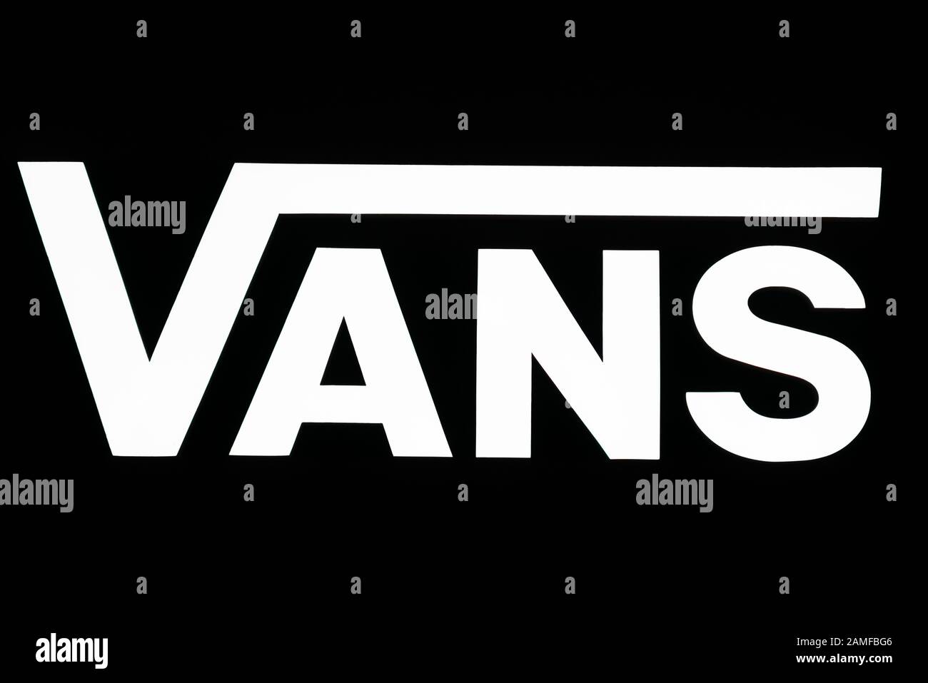 Vans logo hi-res stock photography and images - Alamy