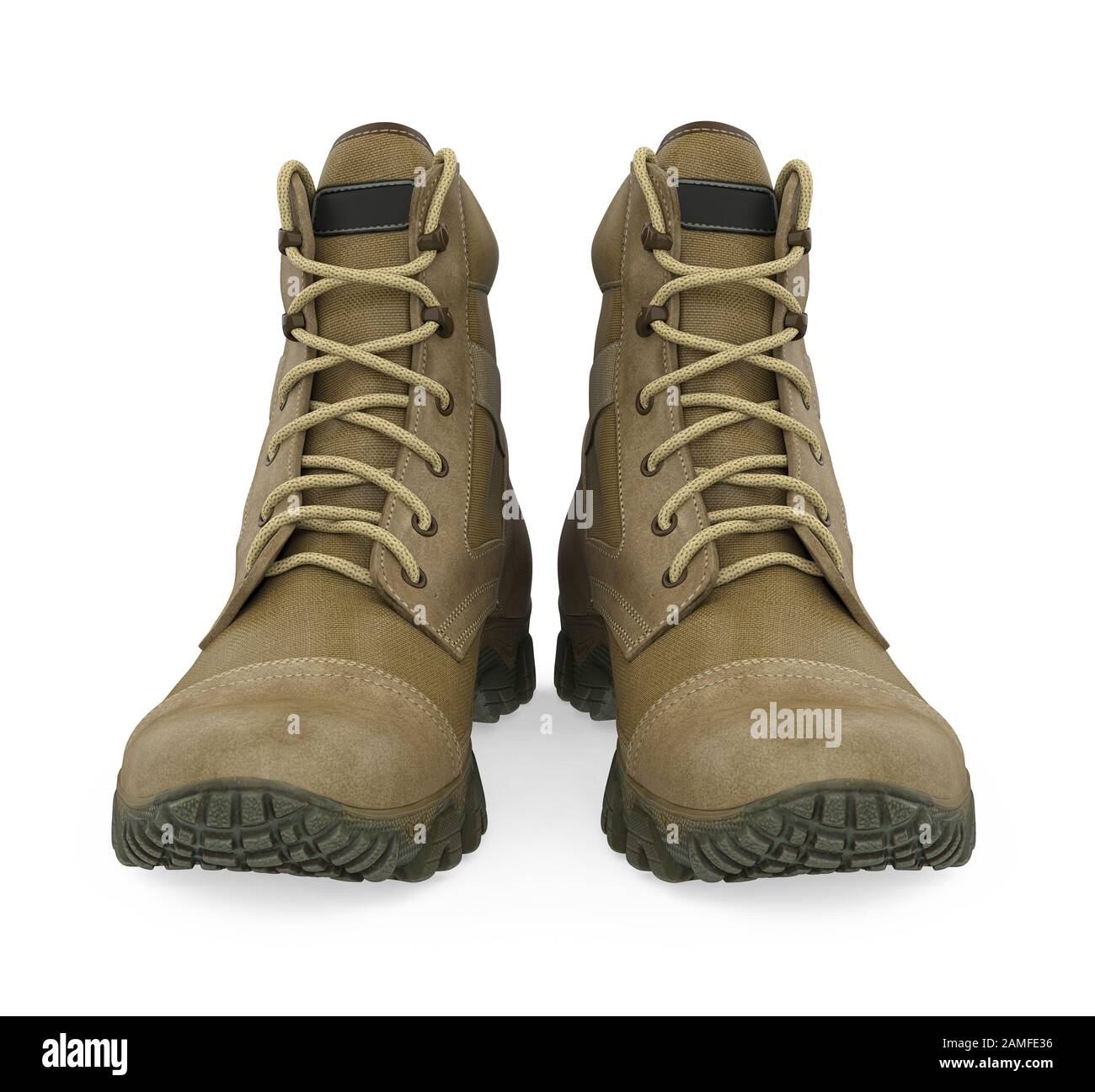 Boot Shoes Isolated Stock Photo Alamy