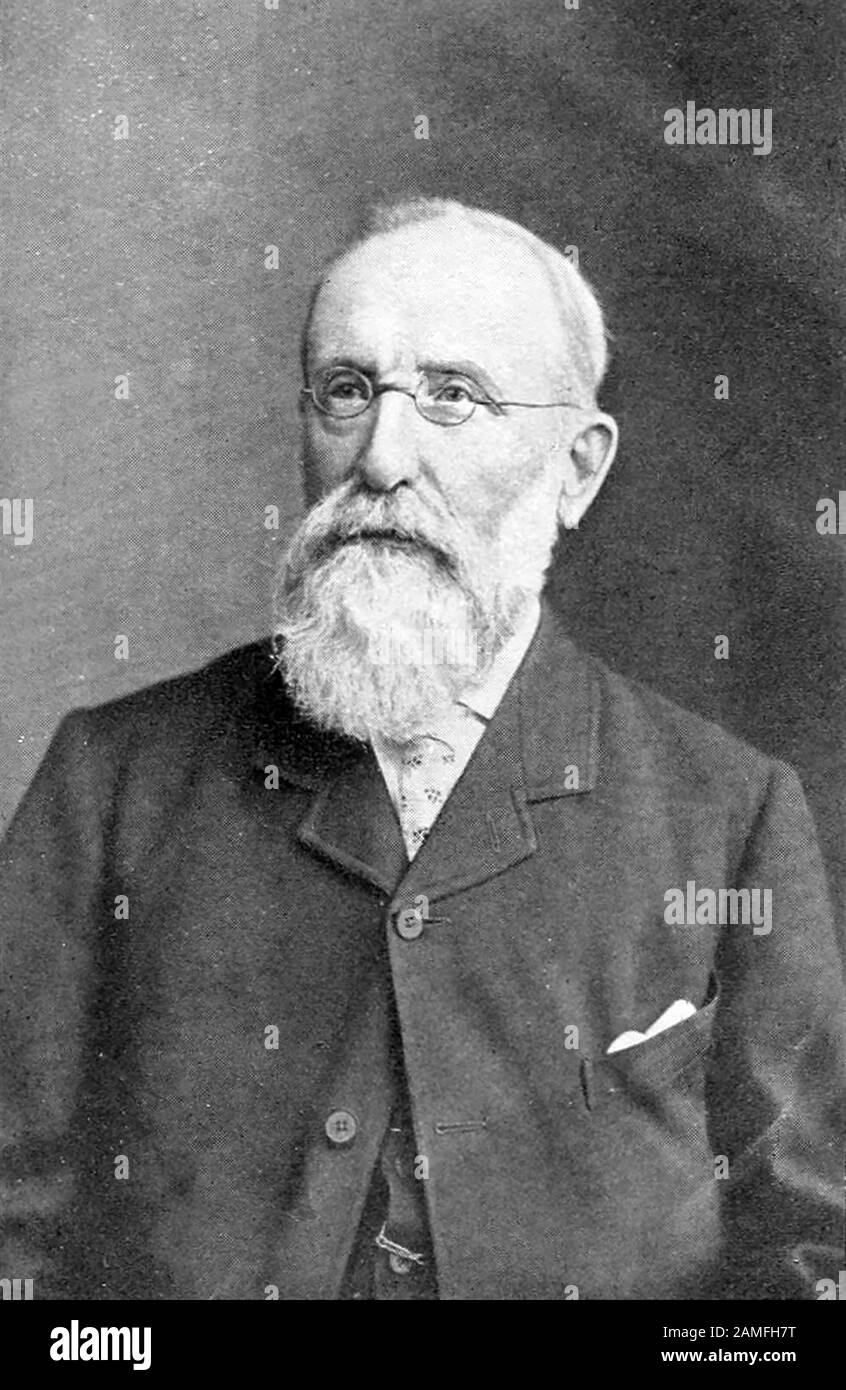 THOMAS CHAPMAN (1842-1921) Scottish entomologist Stock Photo