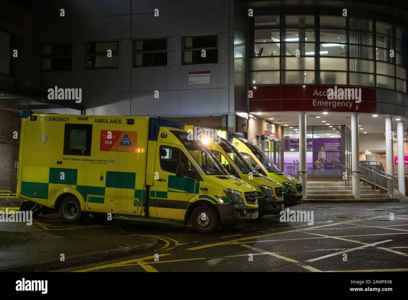 Yeovil District Hospital, Somerset showing the Accident & Emergency