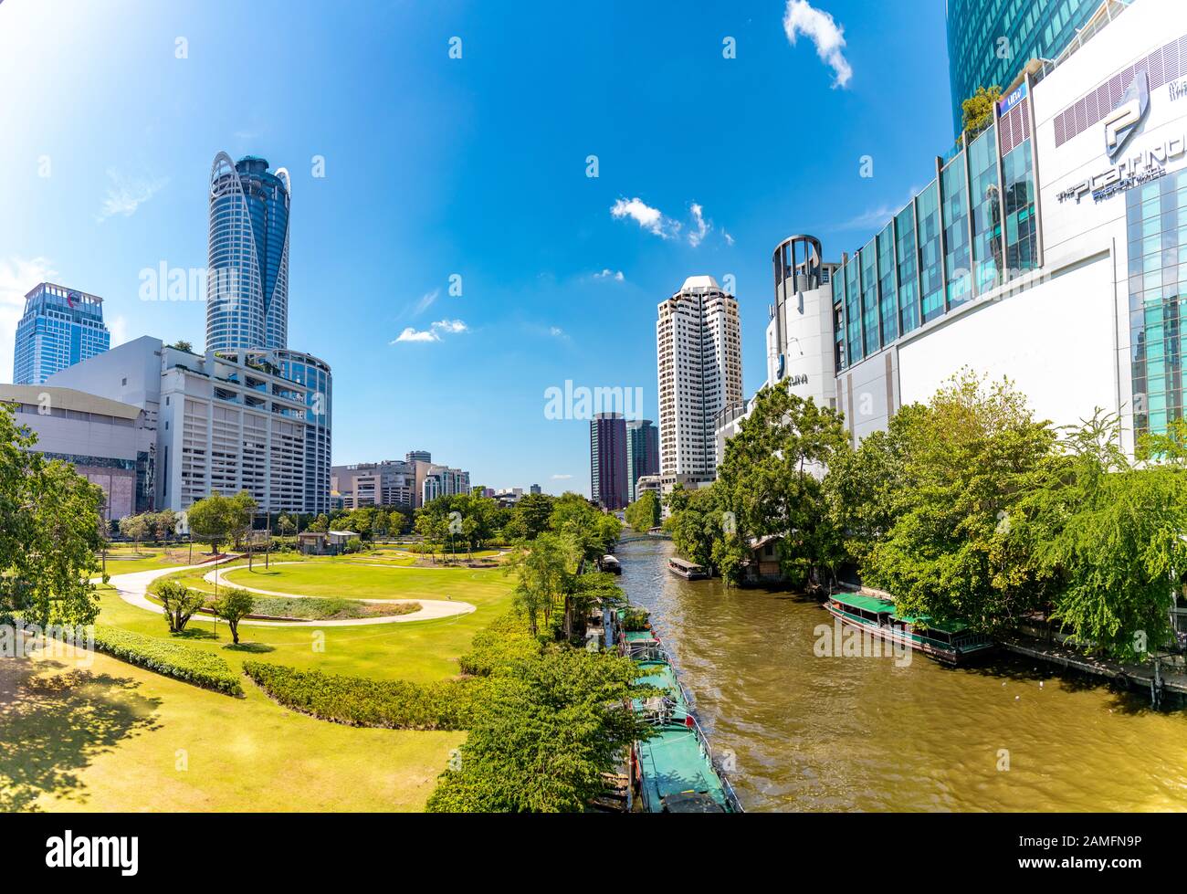 Bangkok High Rise Buildings High Resolution Stock Photography and ...