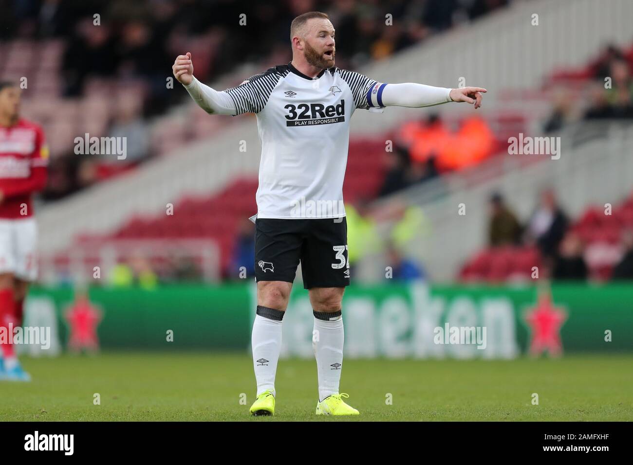 Wayne Rooney Derby County Fc 2020 Stock Photo Alamy