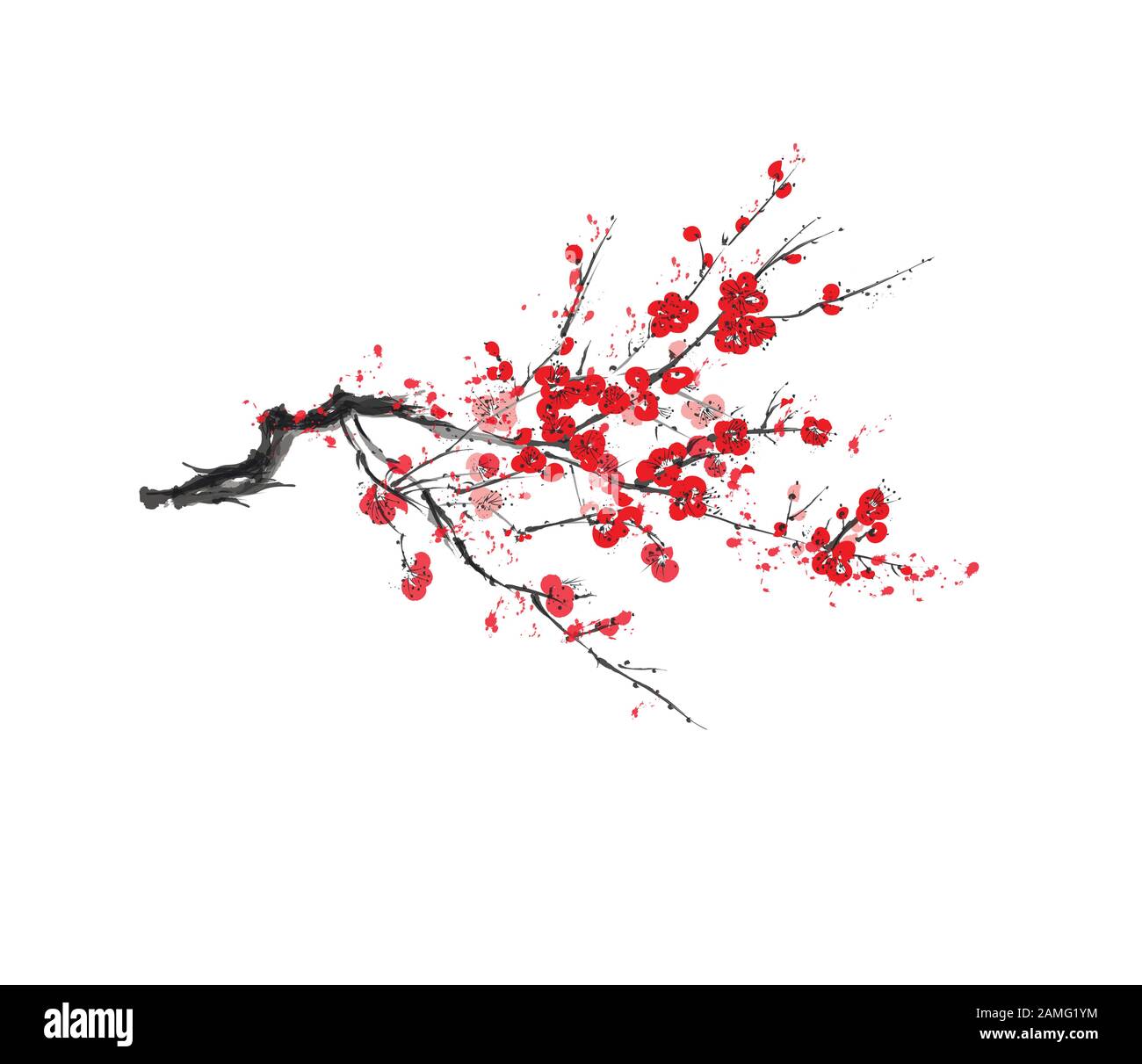 How To Draw A Realistic Cherry Blossom Tree