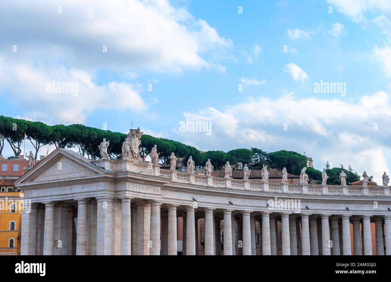 St Peter S Square In Vatican Rome Built By Gian Lorenzo Bernini
