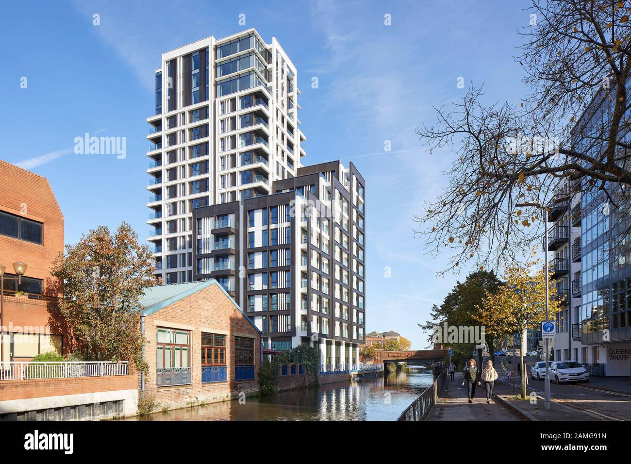 Apartment block located on River Kings Point, Reading, United