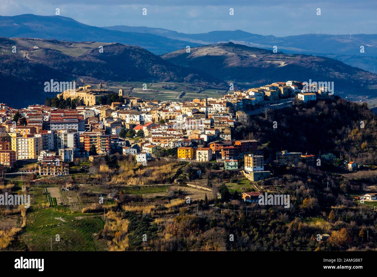 Bovino, Foggia Province, italy Stock Photo