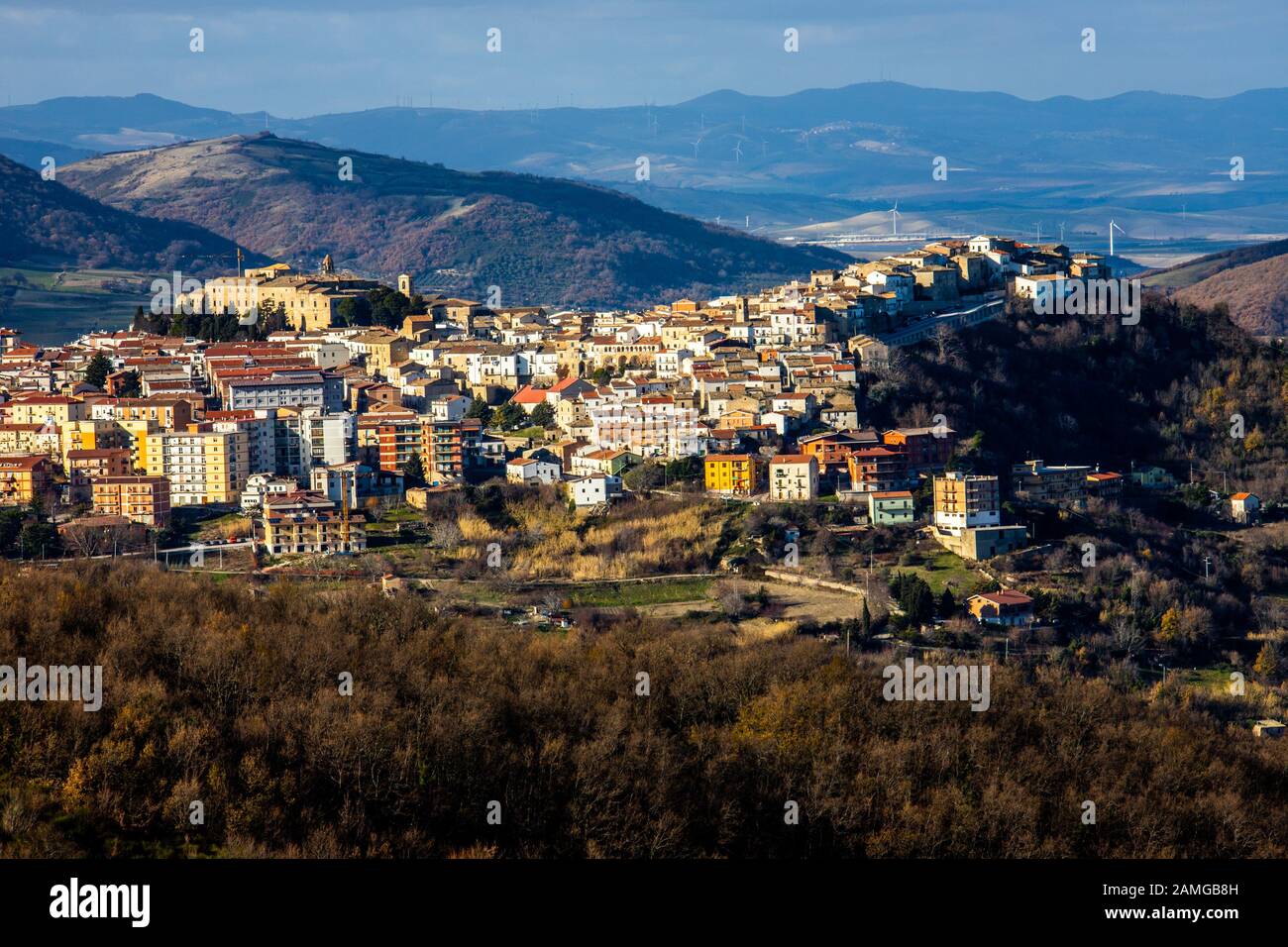 Bovino, Foggia Province, italy Stock Photo