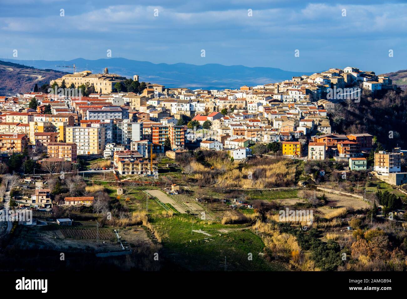 Bovino, Foggia Province, italy Stock Photo