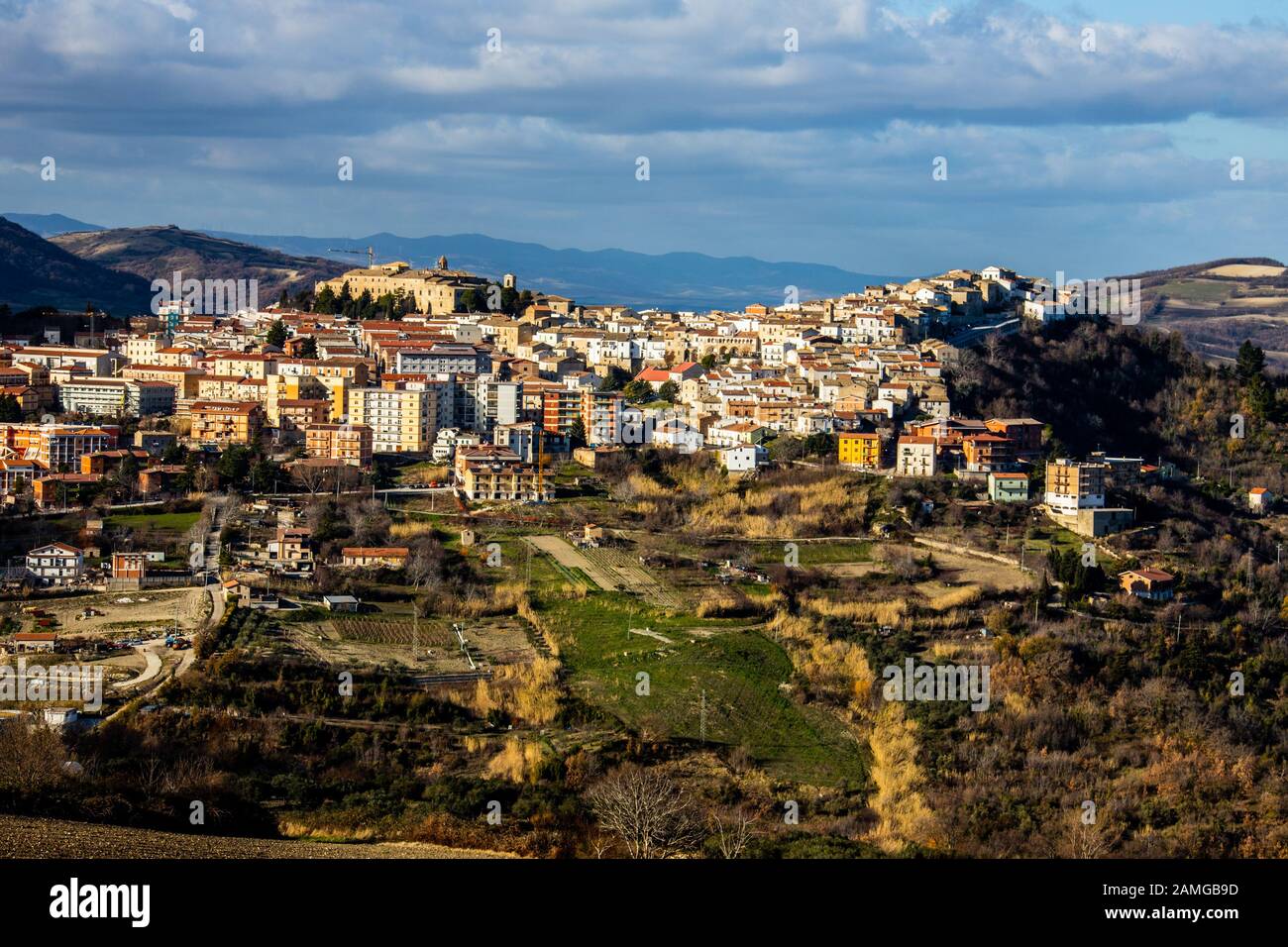 Bovino, Foggia Province, italy Stock Photo